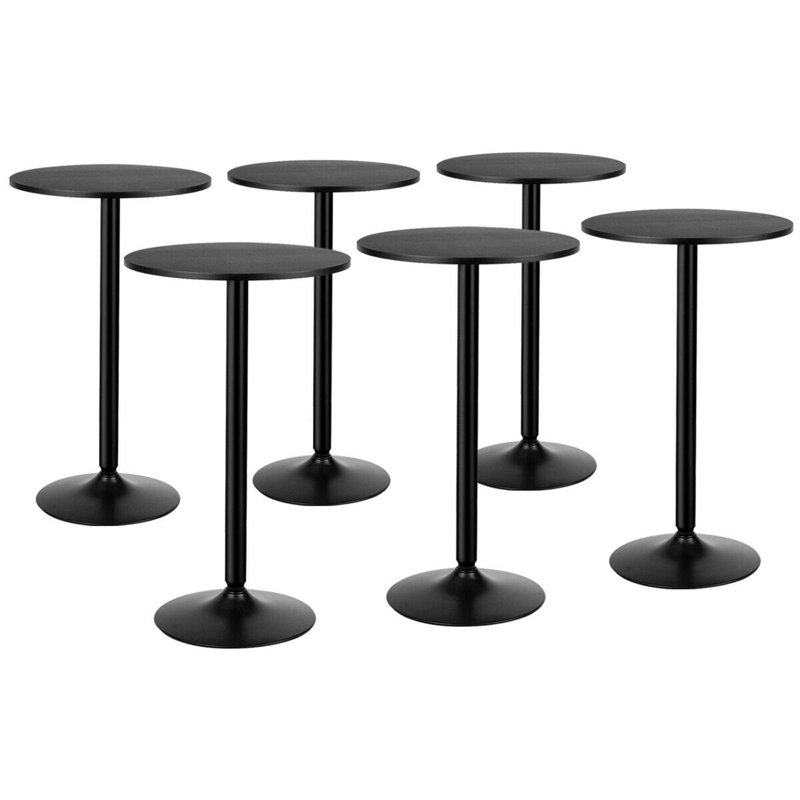Dorothea Round Metal Base Dining Table