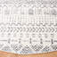 Burch Geometric Ivory/Black Area Rug-252893617