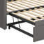 Lit de jour simple avec couchette escamotable allongée, conception simple à très grand-209102502