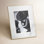 Gibbs White Marble Matte Picture Frame with Mat