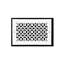 Ouverture de conduit Achtek AIR 8 po x 10 po (10 po x 12 po) | Grille d'air lourde en fonte d'aluminium-117574497-117574498