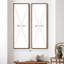 «Vintage Landscape Wall Art», ensemble de 2 toiles encadrées 20 x 60 pouces-904219021