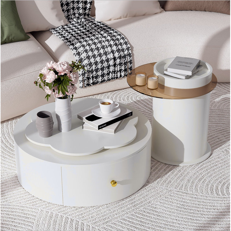Ensemble de 2 tables basses Modern Modern