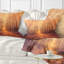Coussin lombaire «Forest Road into Sunrise»