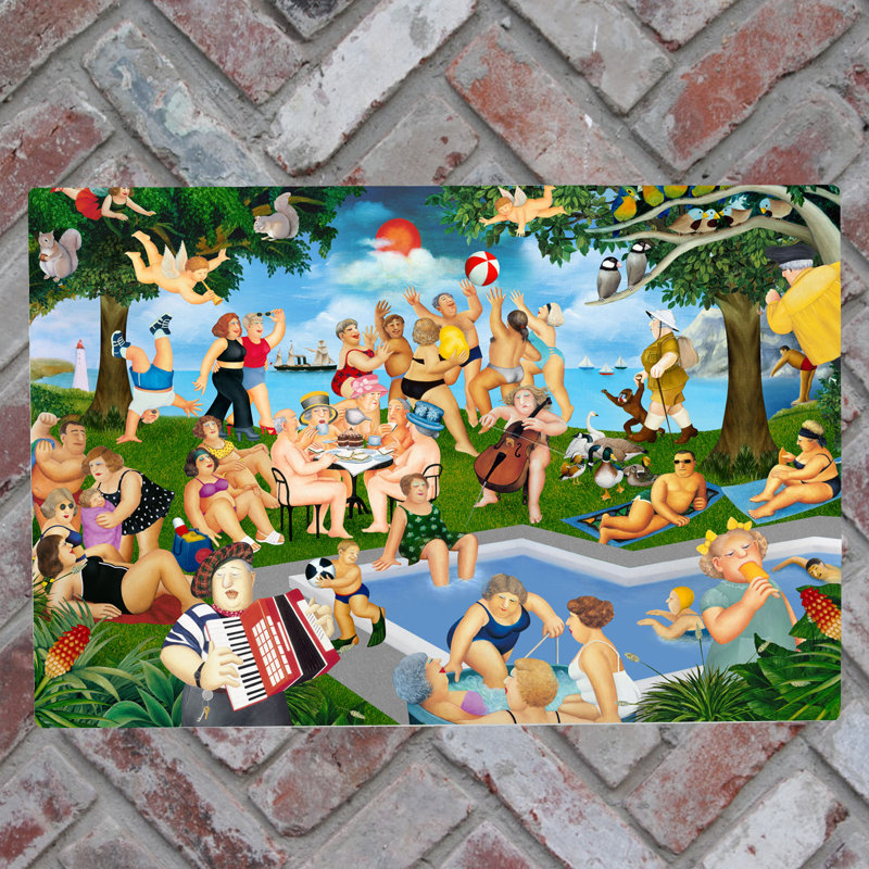 BERYL COOK Traditional Entertainment Wall Decor on Ceramic / Porcelain