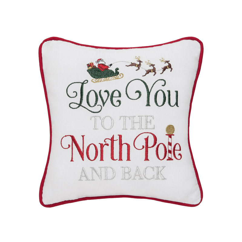 To The North Pole & Back Pillow