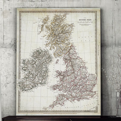 " Antique Map Of Ireland I "