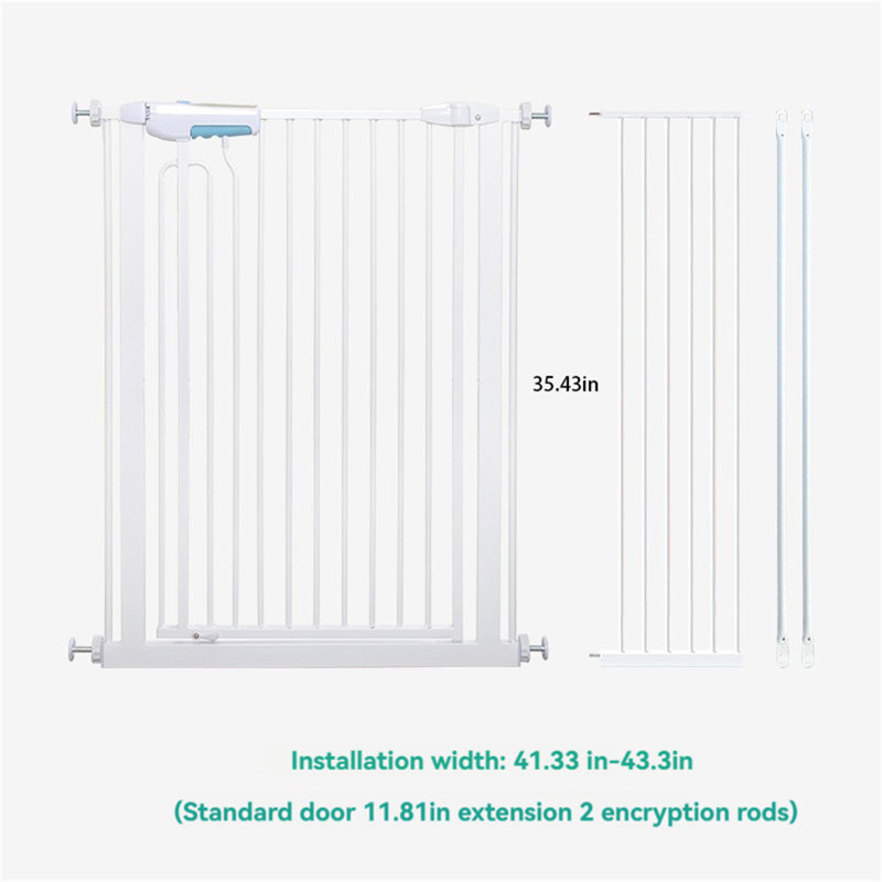 35,43 po H 4 panneaux, 35.43" H x 41.33" W x 1.57" D