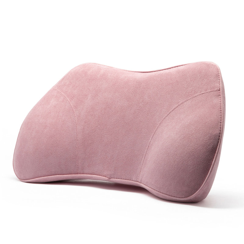 Oreiller de soutien en mousse à mémoire de forme, Rose