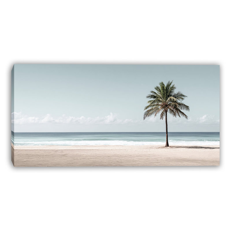«Open Beach Horizon», art mural sur toile tendue, H 24 po x l 48 po x P 1,5 po