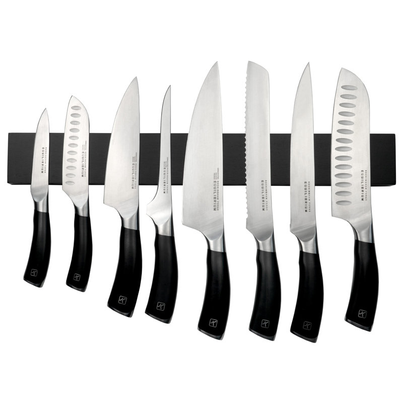 Grunwerg Rockingham Forge Magnetic Knife Holder, Black
