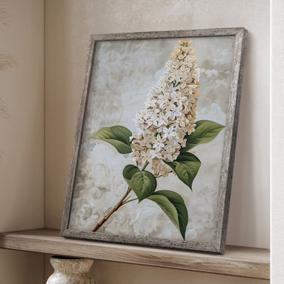 Impression encadrée FLORAL Series CCL - Bois massif