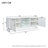 High-gloss Tv Stand With Smart Rgb Lighting & Storage