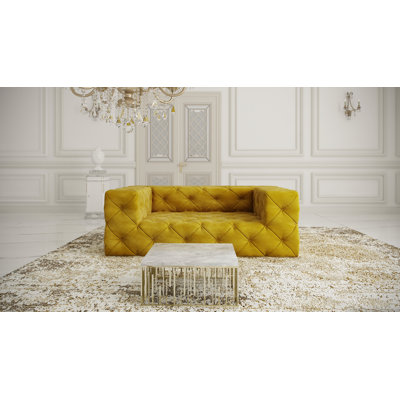 Jannie 2 Seater Velvet Sofa