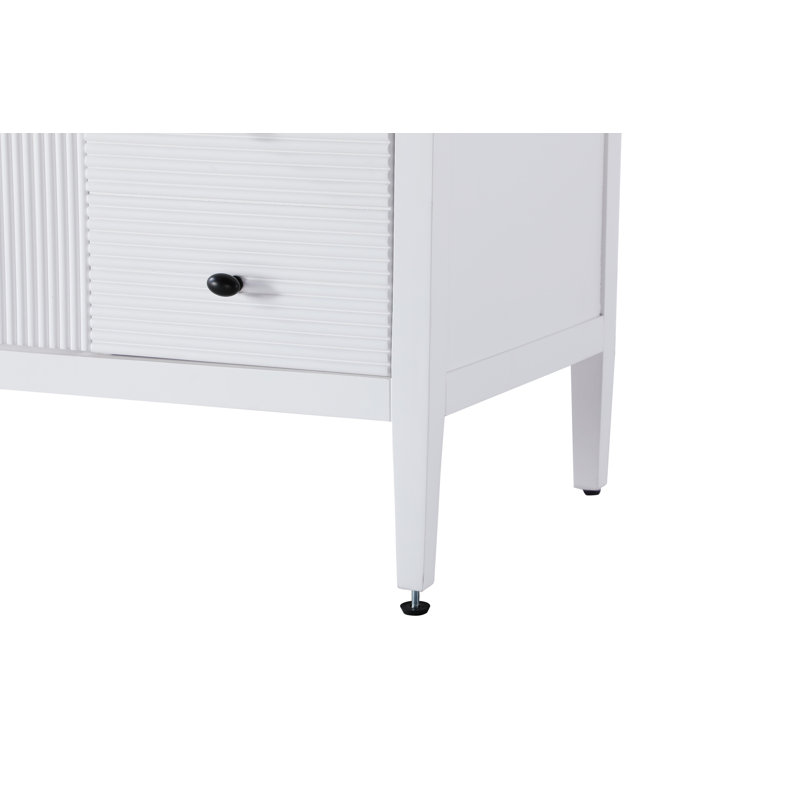 Meuble-lavabo simple 54 po, Blanc