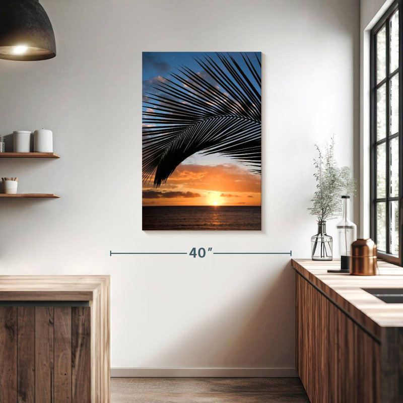 Harnek Sunset At Maui Beach, 39" H x 26" W