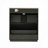 30" Bathroom Vanity with Ceramic Sink & Full-Extension Soft Close Undermount Drawers, Fluted Panel Design, Black Finish-1091699651