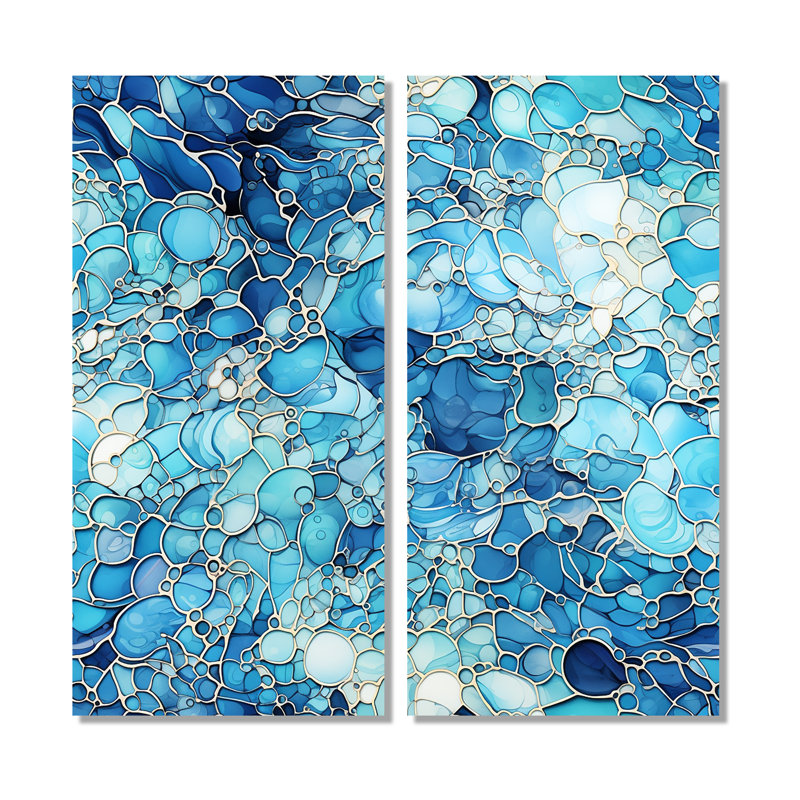 Chritine - Large Boho Mosaic, reproduction d'art sur toile, H 32 po x l 32 po, Toile tendue, Ne s’applique pas