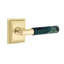 Select Round Passage (Hall & Closet) Door Lever with Square Rosette-182424399