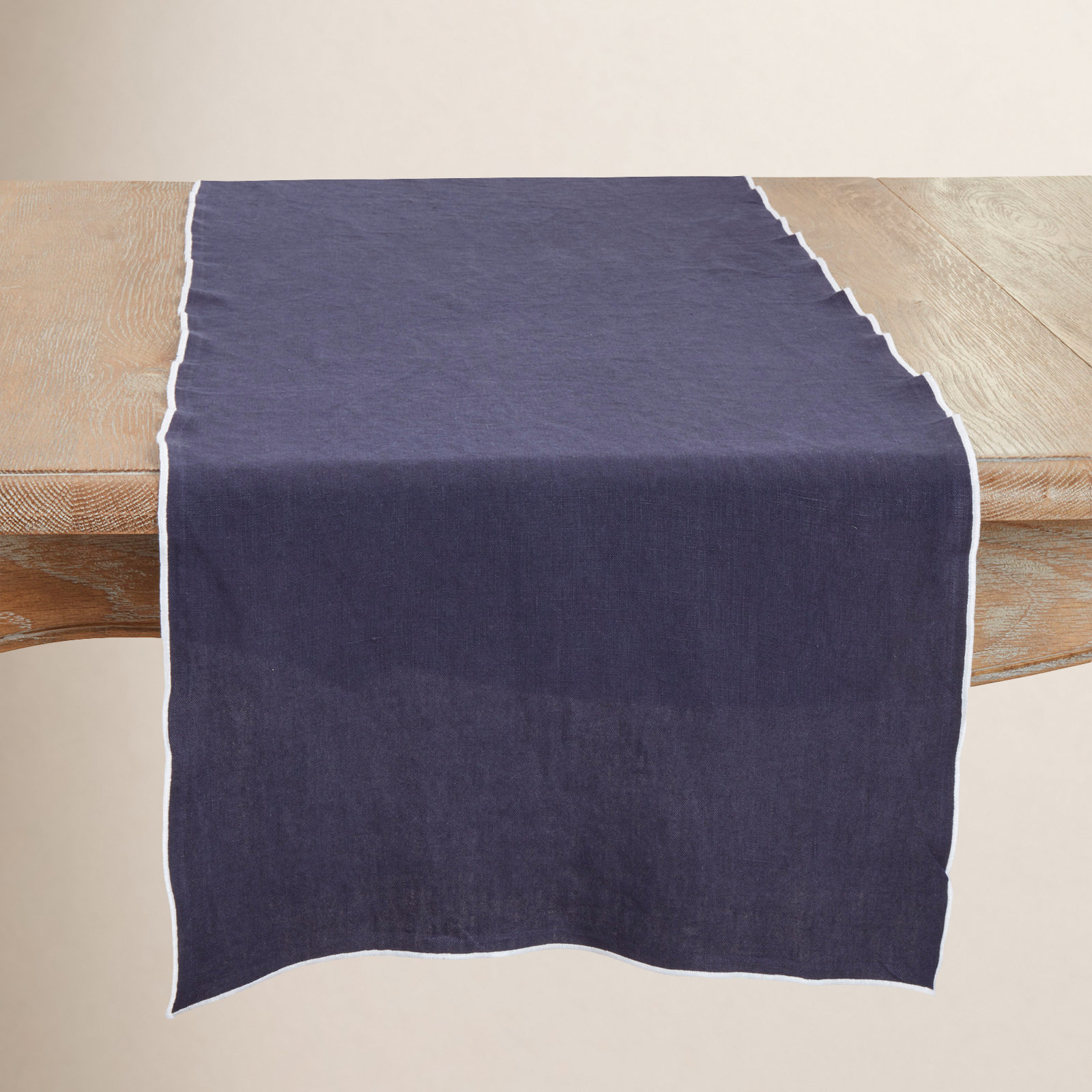 Riggs Table Runner, Midnight Blue