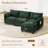 105.9'' Wide L-Shaped Comfy Cloud Couch - Chenille Upholstered 4-Seater Sofa for Your Living Room-1685389657
