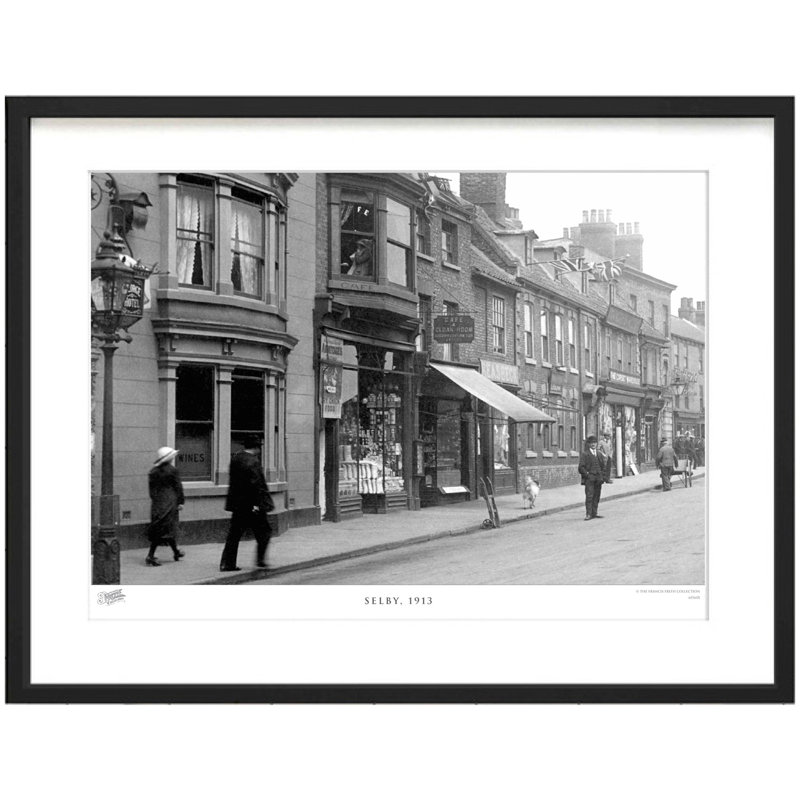 Selby, 1913 by Francis Frith - Single Picture Frame Print, 45cm H x 60cm W x 2.3cm D