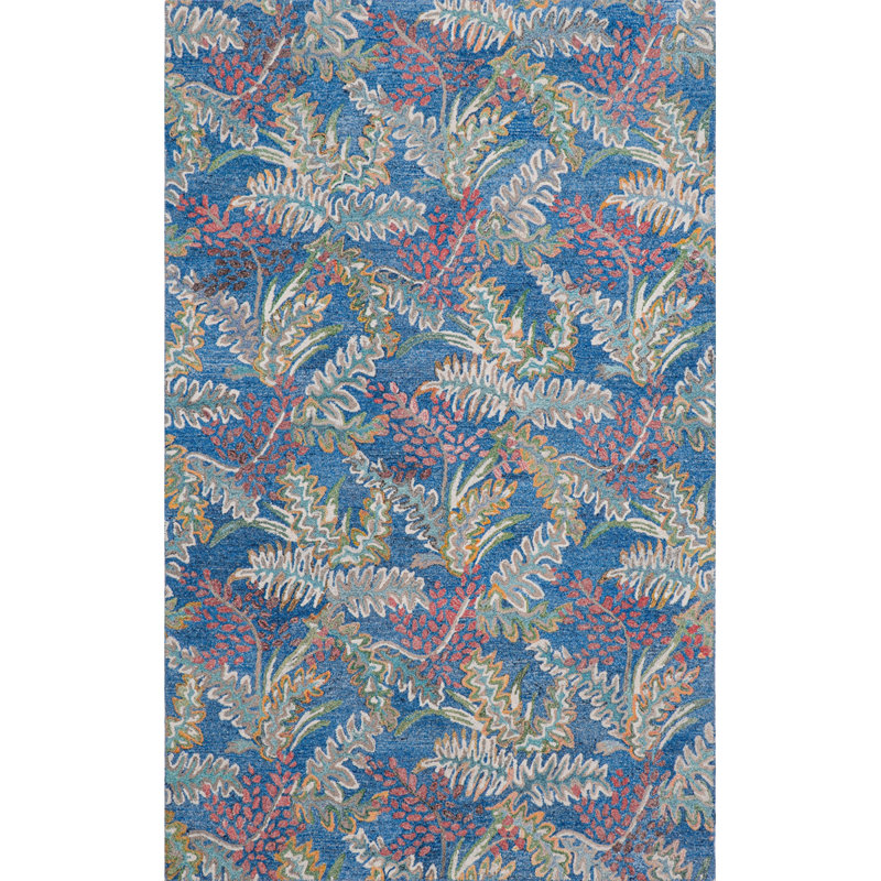 Honeysuckle Hand Tufted Indoor/Outdoor Rug, Rectangle 5' x 8'