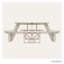 Table octogonale POLYWOOD Park-1326625