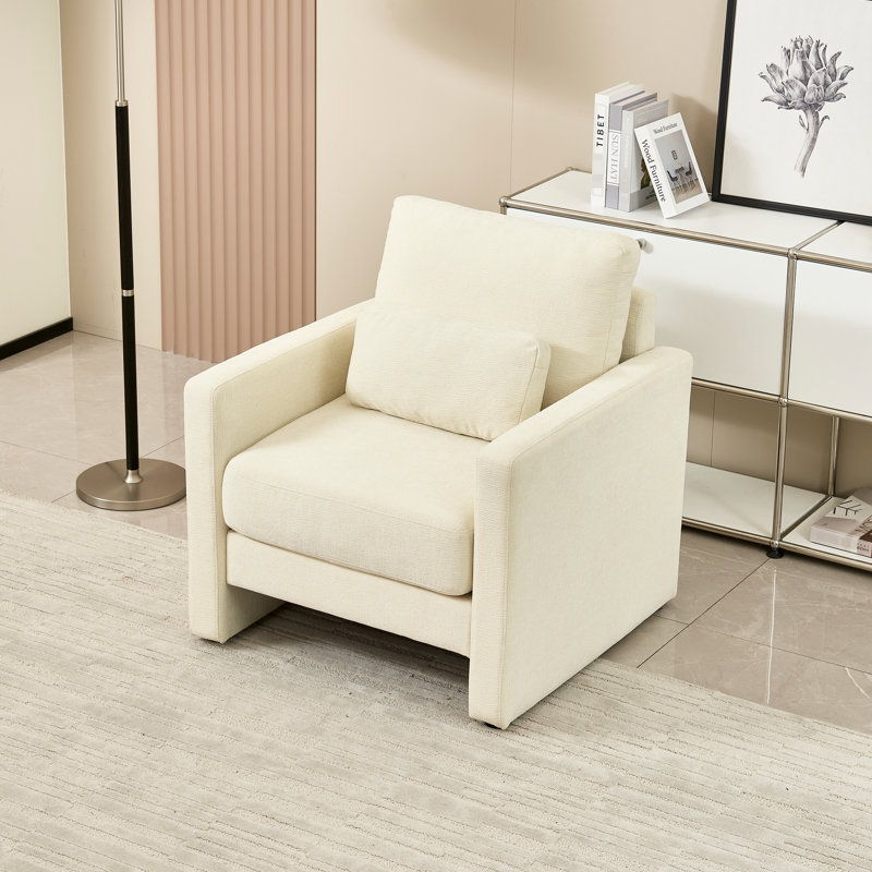 Chaise en chenille de style moderne - Structure en bois massif, rembourrage de base pour une détente parfaite. Plusieurs thèmes. Assemblage facile inclus.