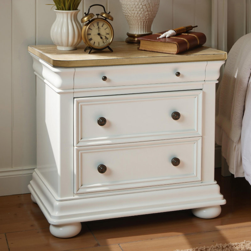 Ensemble de chambre à coucher grand classique 3 pièces, rétro et moderne, noir, Grand, Black