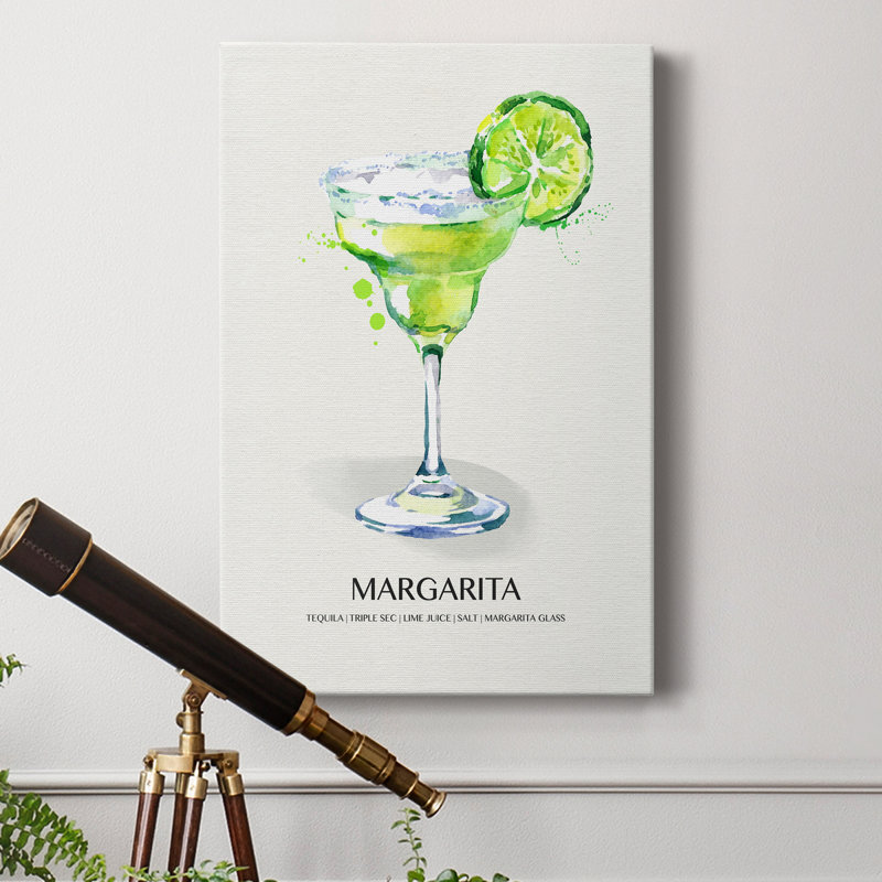 Margarita - reproduction d'art sur toile tendue, H 12 po x l 8 po x P 1 po