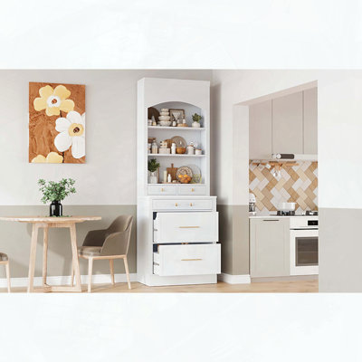 Grande vitrine Modern Kitchen Pantry