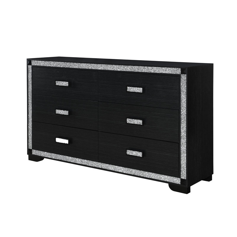 Commode soleil gris anthracite