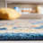 Monfiston Hand Tufted Wool Cotton Oriental Rug in Navy Blue/Brown-631046445