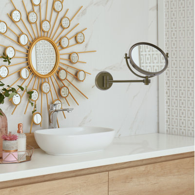 Miroir grossissant et contemporain Benbrook