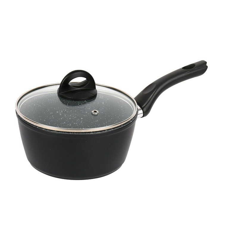 Non-Stick Aluminum Saucepan, 2.4 L