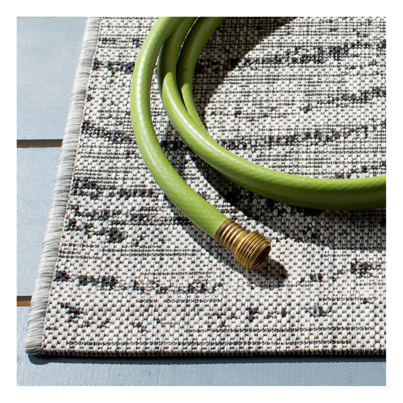Moresby Performance Abstract Indoor/Outdoor Area Rug, Runner 2'2" x 9'