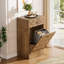 Poubelle inclinable en bois 13 gallons