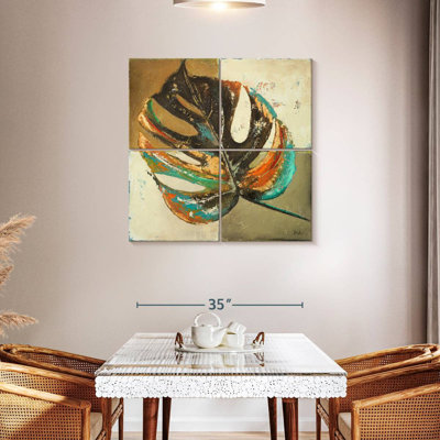 Harnek Contemporary Leaves II