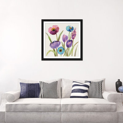« wild jardin ii », reproduction d’impression sur toile tendue