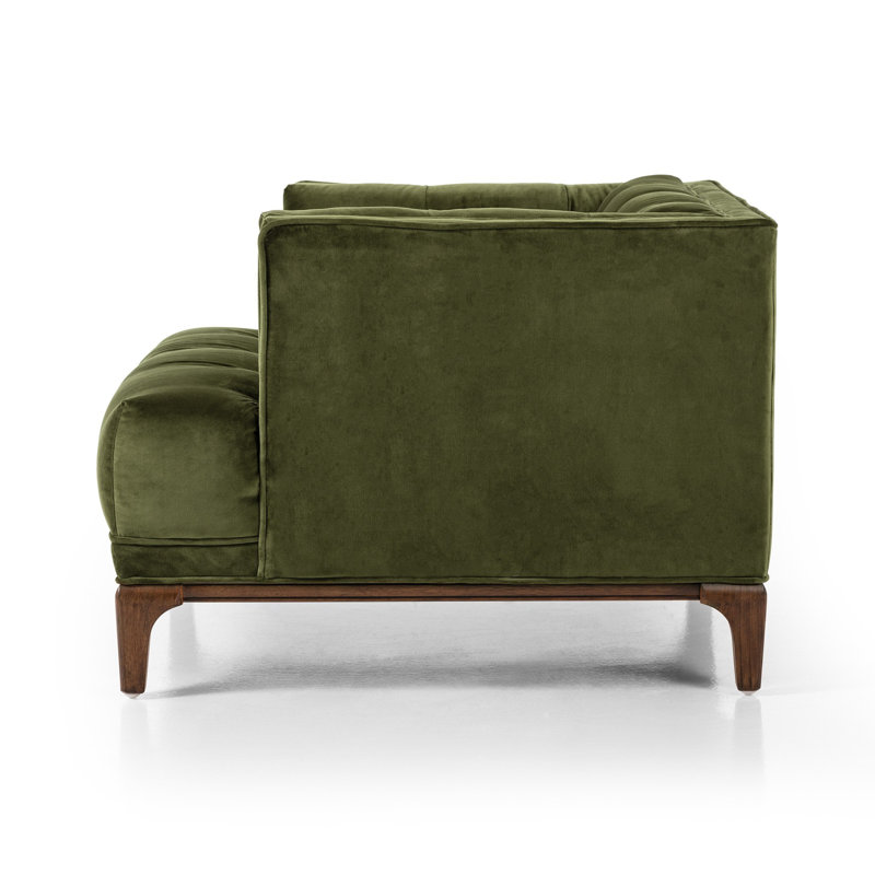 Dylan Armchair, Sapphire Olive Polyester Blend