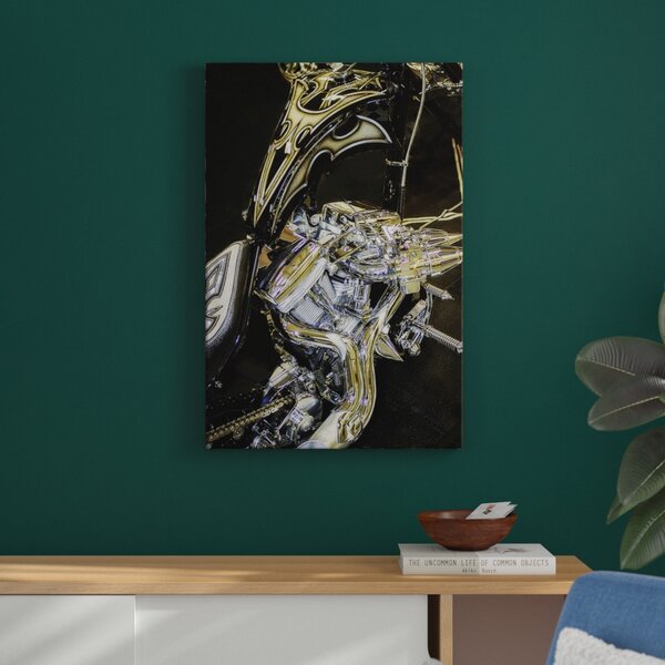 Ebern Designs 'Black Widow' Photographic Print on Wrapped Canvas | Wayfair