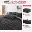 NZ Geometric Duvet Cover Set with Pillowcases-138862104-138862101
