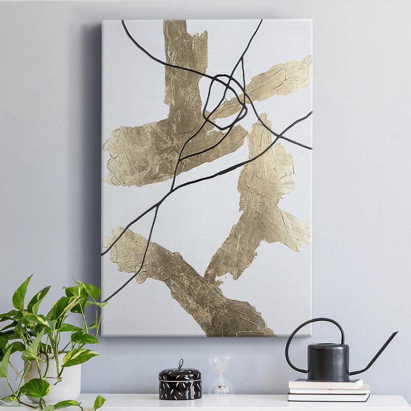 Veine dorée I sur toile
