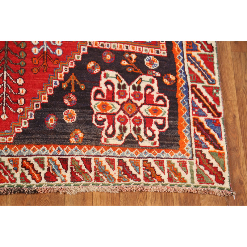 Tapis traditionnel rétro en laine 5 x 8 po