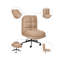 Latitude Run Teddy and Boucle Office Chair-1027957450