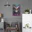 «Fantasy Owls 4» par Romantz Art, art mural en métal-268784193