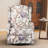 Swivel Rocker Recliner Set of 2-Printed Modern Rocker Recliner,Wingback Recliner for Living Room