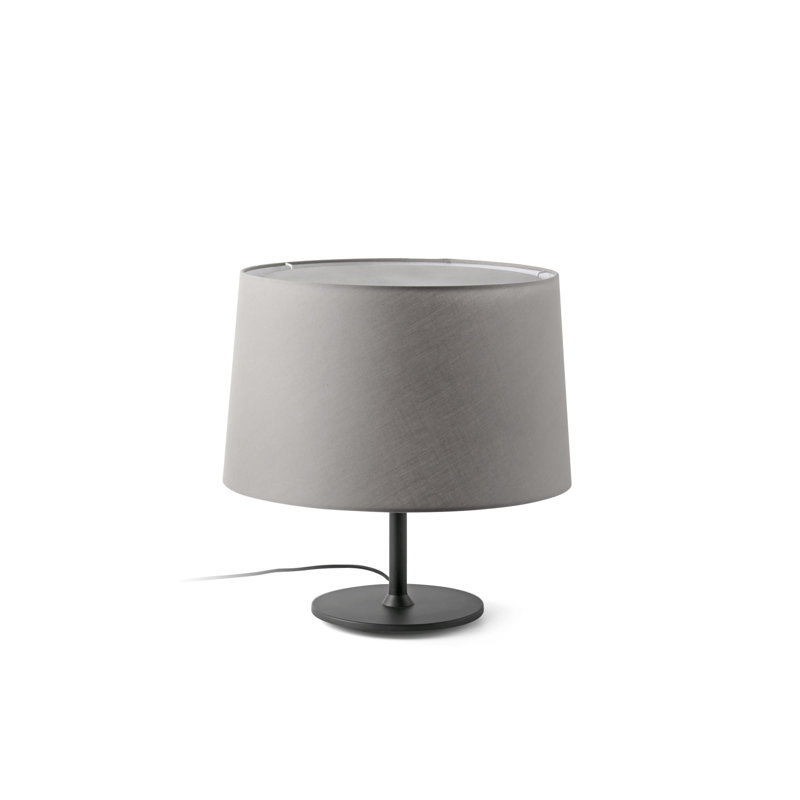 Windsor Table Lamp, Black, Gray