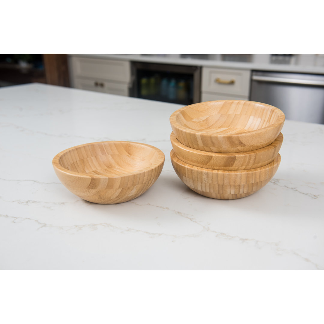 Vogler Salad Bowl (Set of 4) August Grove®